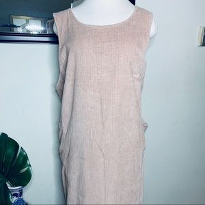 Giorgio Sant’Angelo Plus Size Corduroy Dress
